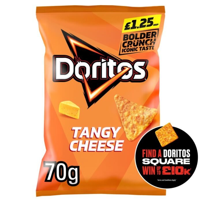 Doritos Tangy Cheese Tortilla Chips Sharing Bag Crisps